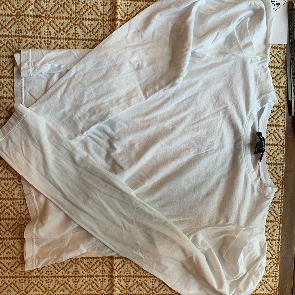 Something Navy White Long Sleeve